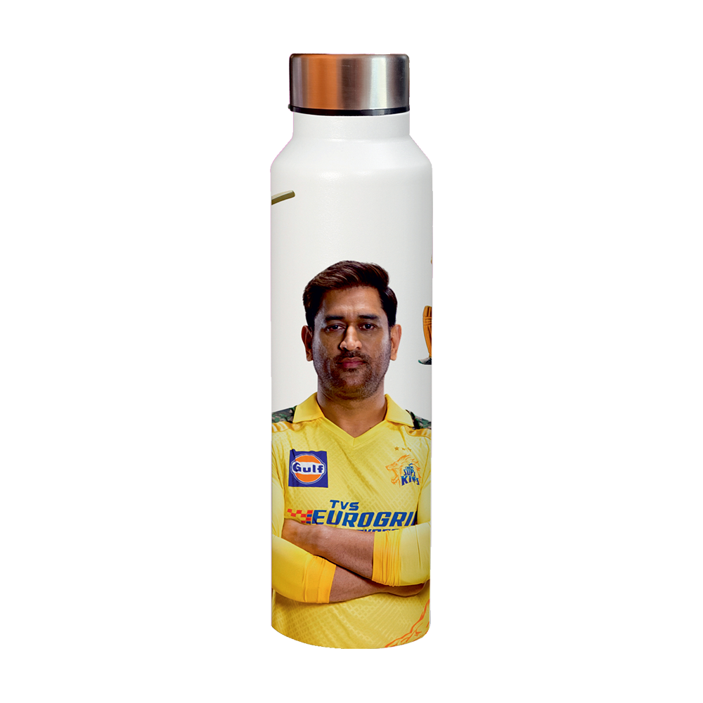Powder Coated Stainless Steel Water Bottles - Printed