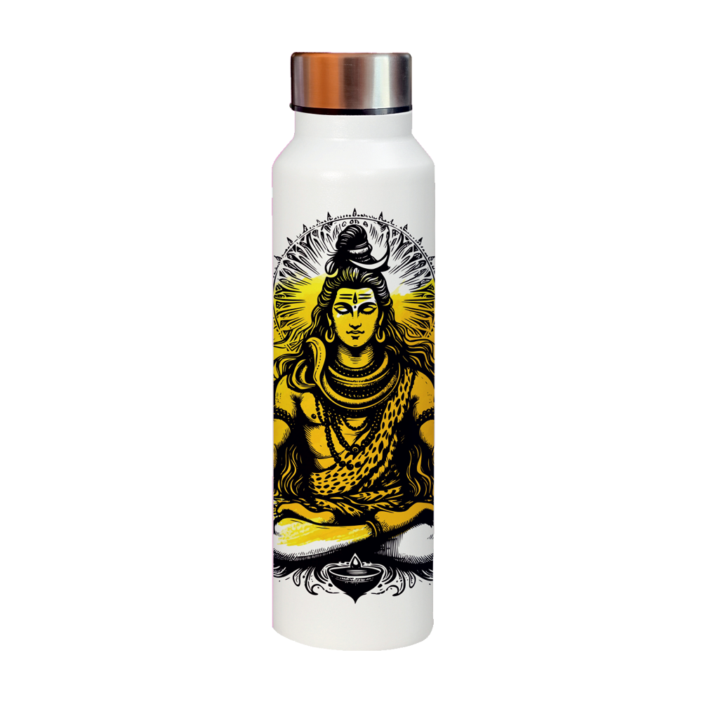 Powder Coated Stainless Steel Water Bottles - Printed