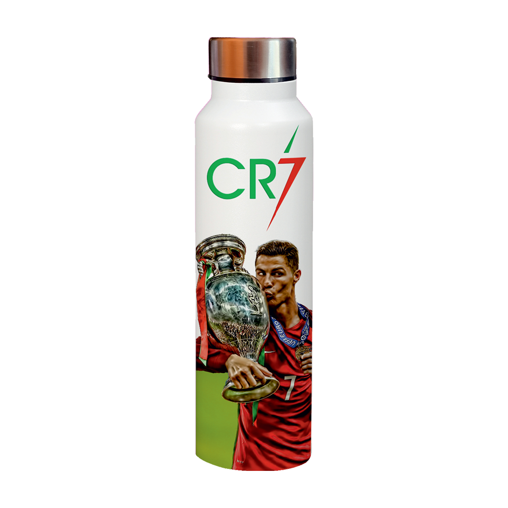 Powder Coated Stainless Steel Water Bottles - Printed