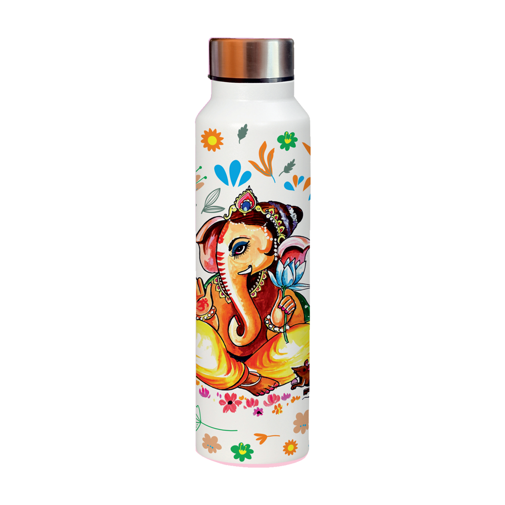 Powder Coated Stainless Steel Water Bottles - Printed